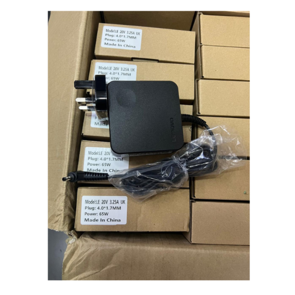 Lenovo 20v 3.25A 65watts original Ideapad square charger