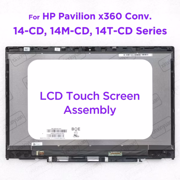HP PAVILION X360 14-CD LCD Touchscreen