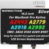 14.2inch Compatible with MacBook Pro A2442 A2779 A2918 A2992 Retina M1 M2 M3 2021 2023 EMC 3650 EMC 8102 EMC 8304 EMC 8407 3024 x 1964 LCD LED Screen Replacement Complete Assembl