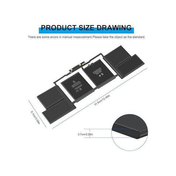 MacBook Pro 15" A1707 Battery – Model A1820