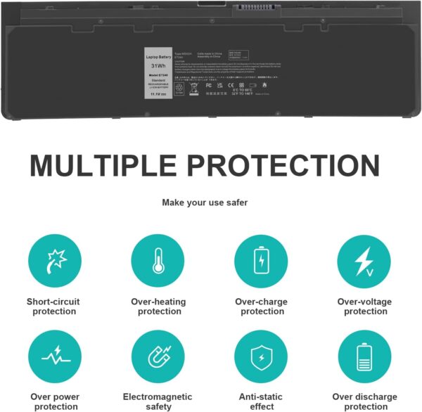 Dell Latitude E7240 Replacement Battery | Reliable Power. - Image 4