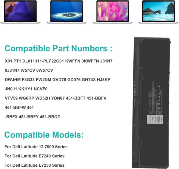 Dell Latitude E7240 Replacement Battery | Reliable Power. - Image 7